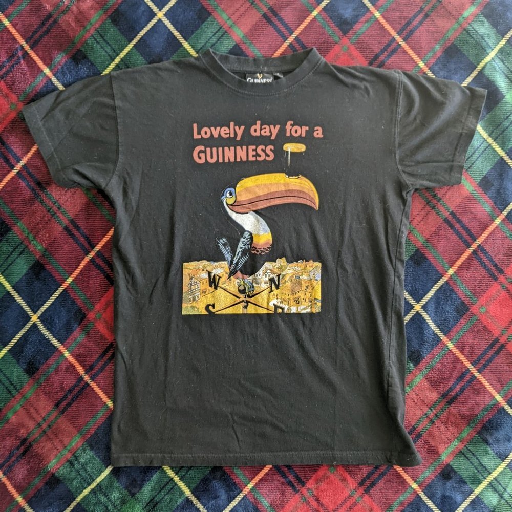 Womens Lovely Day for a Guinness Toucan Tee - S